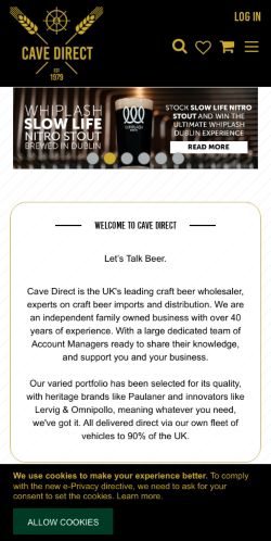 Mobile page screenshot