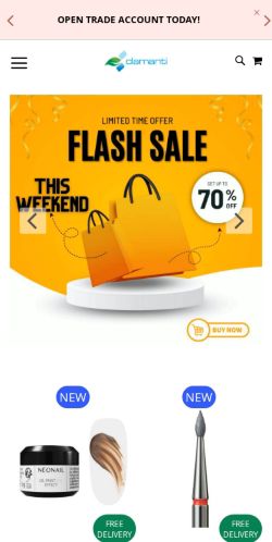 Mobile page screenshot