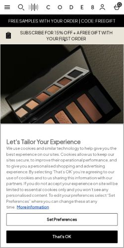 Mobile page screenshot