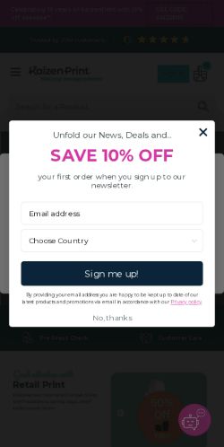 Mobile page screenshot