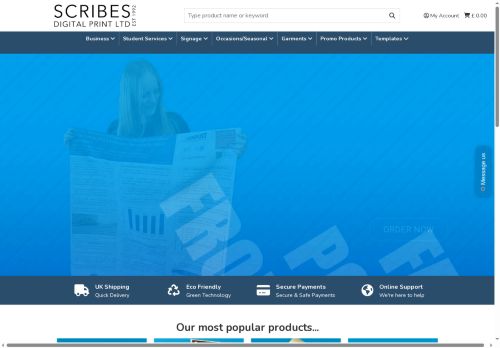 Desktop page screenshot