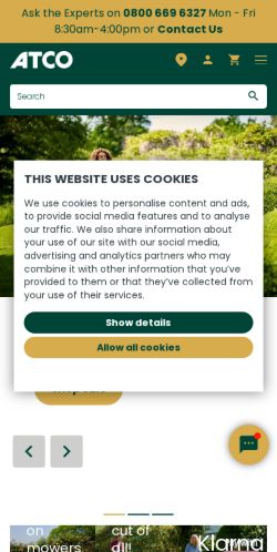 Mobile page screenshot