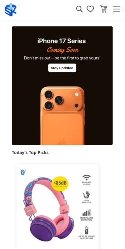 Mobile page screenshot