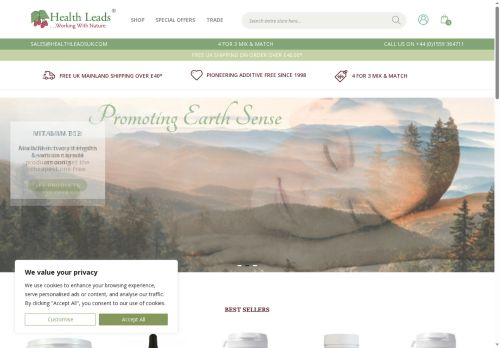 Desktop page screenshot