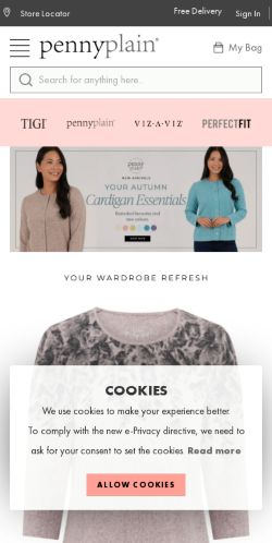 Mobile page screenshot