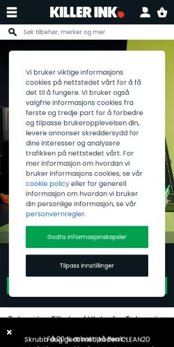 Mobile page screenshot