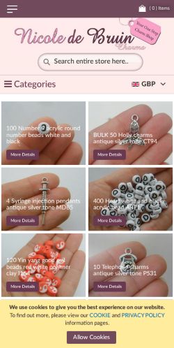 Mobile page screenshot