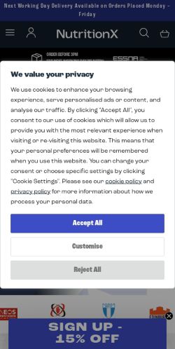 Mobile page screenshot