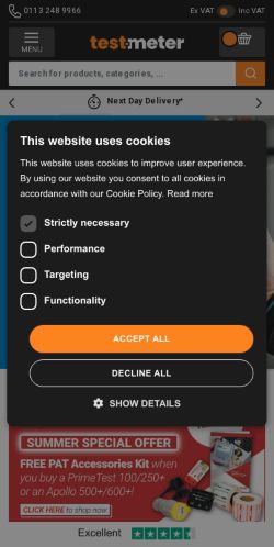 Mobile page screenshot
