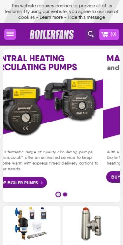 Mobile page screenshot