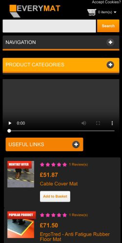 Mobile page screenshot