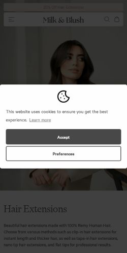 Mobile page screenshot