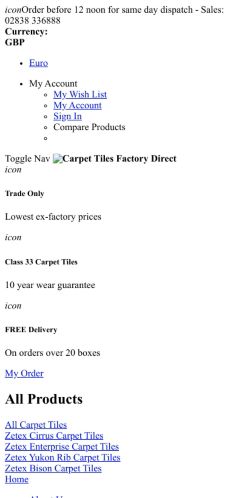 Mobile page screenshot