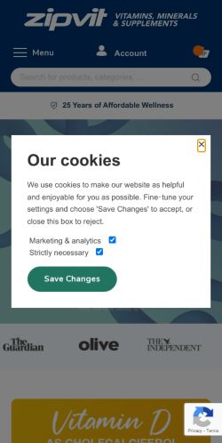 Mobile page screenshot