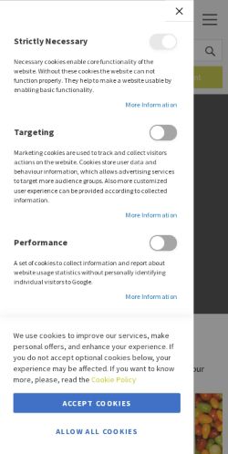 Mobile page screenshot