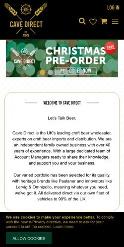 Mobile page screenshot