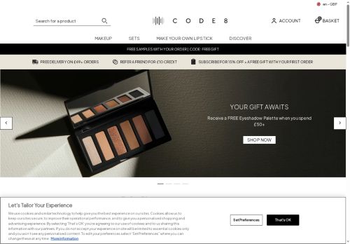 Desktop page screenshot