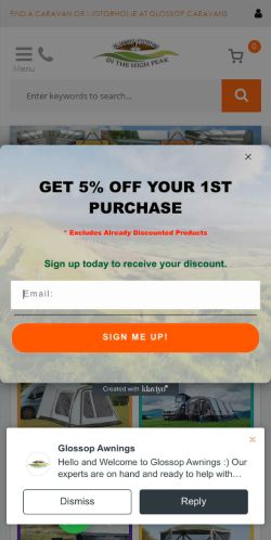 Mobile page screenshot