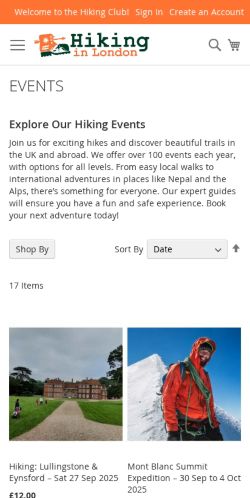 Mobile page screenshot