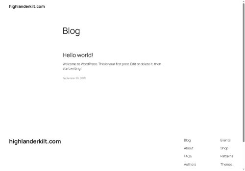 Desktop page screenshot