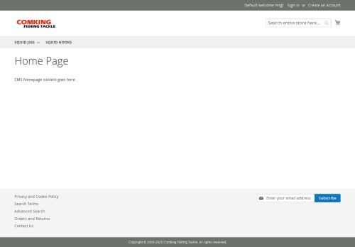 Desktop page screenshot