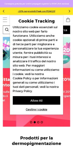 Mobile page screenshot