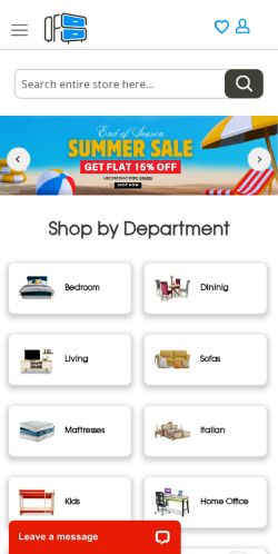 Mobile page screenshot