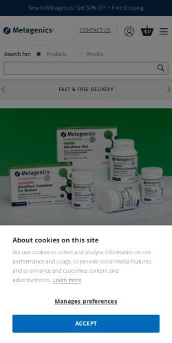 Mobile page screenshot