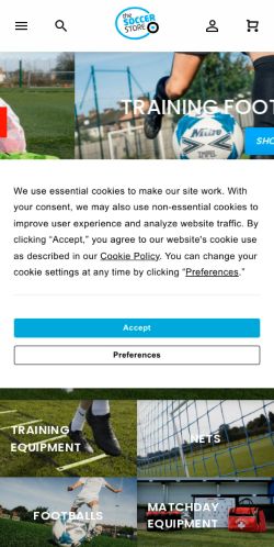 Mobile page screenshot