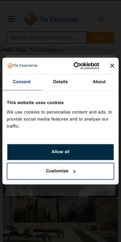 Mobile page screenshot