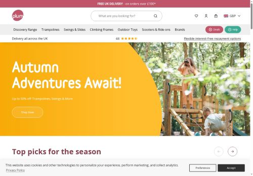 Desktop page screenshot