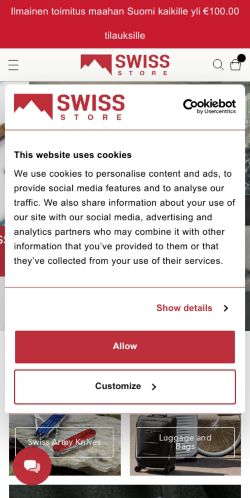 Mobile page screenshot