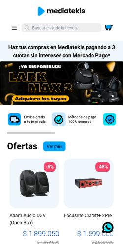 Mobile page screenshot