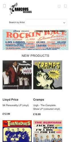 Mobile page screenshot