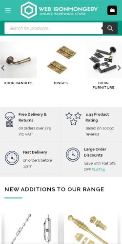 Mobile page screenshot