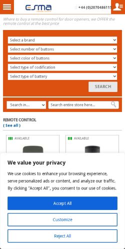 Mobile page screenshot