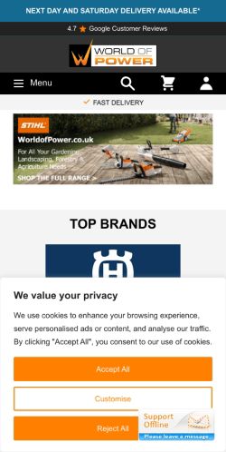 Mobile page screenshot