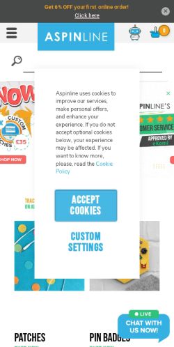Mobile page screenshot