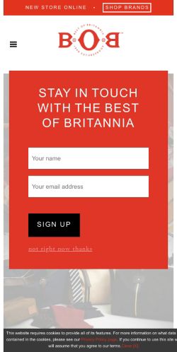 Mobile page screenshot