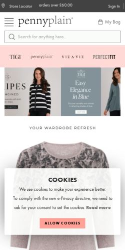 Mobile page screenshot