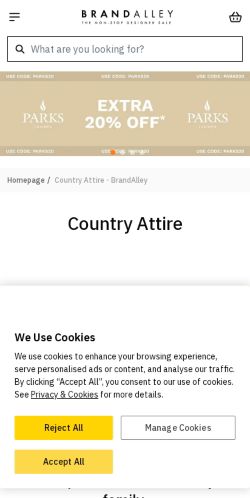 Mobile page screenshot