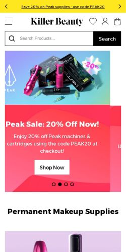 Mobile page screenshot