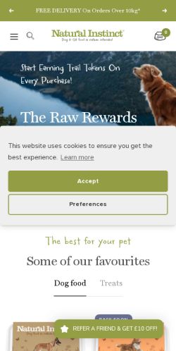 Mobile page screenshot