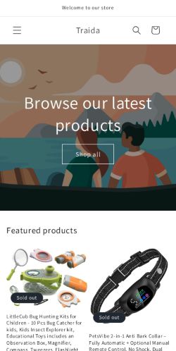 Mobile page screenshot