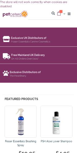 Mobile page screenshot