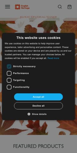 Mobile page screenshot