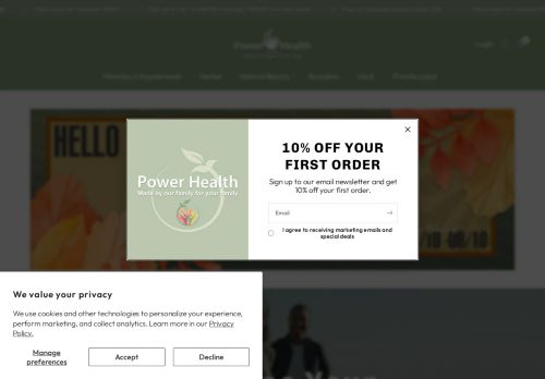 Desktop page screenshot