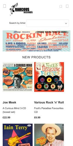 Mobile page screenshot