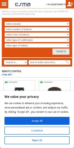 Mobile page screenshot