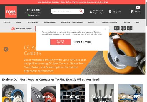 Desktop page screenshot
